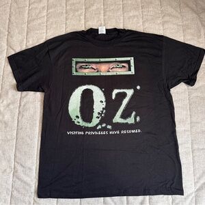 RARE VTG 90s OZ Visiting Privileges Have Resumed Promo HBO T-Shirt Mens XL NEW